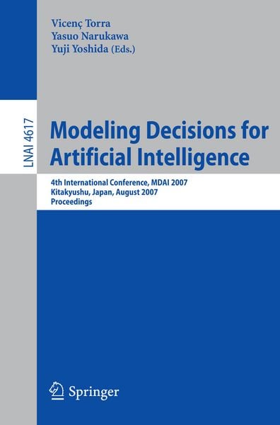 Produktbild: Modeling Decisions for Artificial Intelligence