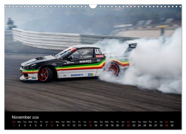 Produktbild: Drifting at the Nurburgring (Wall Calendar 2026 DIN A3 landscape), CALVENDO 12 Month Wall Calendar