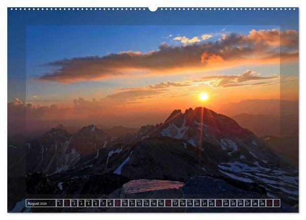 Produktbild: When the sun rises and sets (Wall Calendar 2026 DIN A2 landscape), CALVENDO 12 Month Wall Calendar