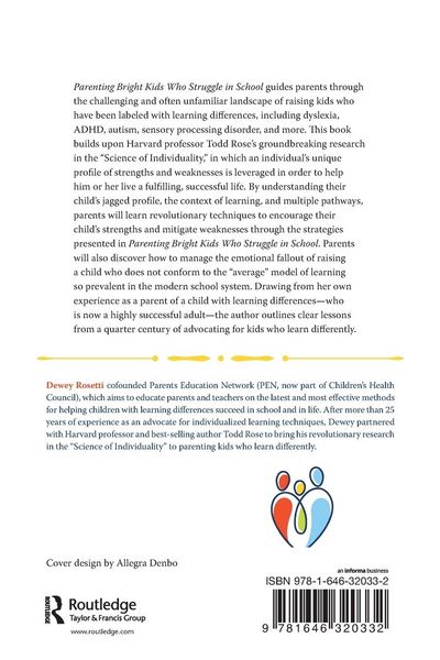 Produktbild: Parenting Bright Kids Who Struggle in School