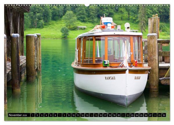 Produktbild: St. Bartholom&auml; und der K&ouml;nigssee (Wandkalender 2026 DIN A2 quer), CALVENDO Monatskalender