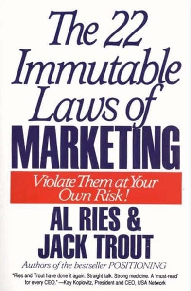 Produktbild: The 22 Immutable Laws of Marketing