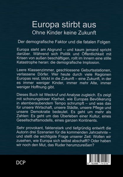 Produktbild: Europa stirbt aus &ndash; Ohne Kinder keine Zukunft