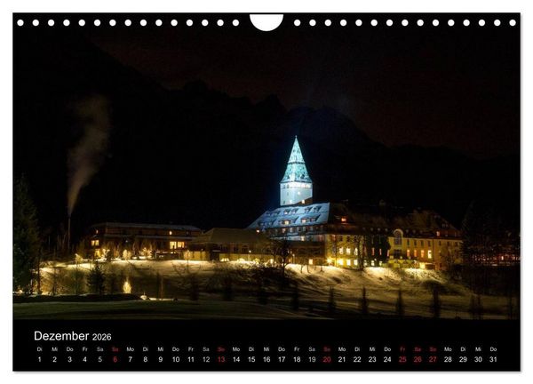 Produktbild: Bergblicke - Elmau (Wandkalender 2026 DIN A4 quer), CALVENDO Monatskalender