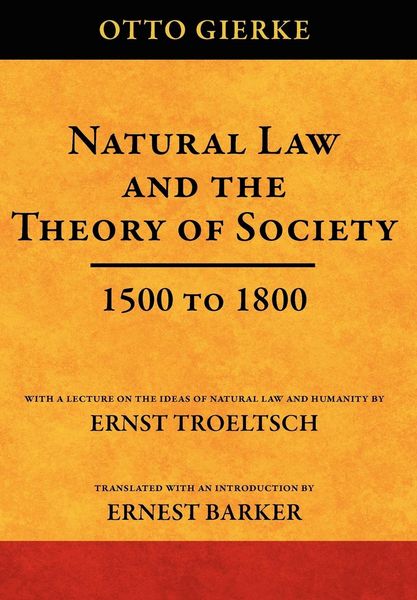 Produktbild: Natural Law and the Theory of Society 1500 to 1800
