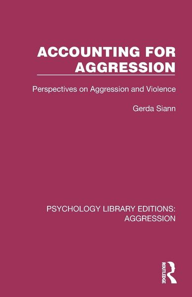 Produktbild: Accounting for Aggression