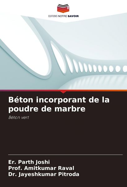 Produktbild: B&eacute;ton incorporant de la poudre de marbre