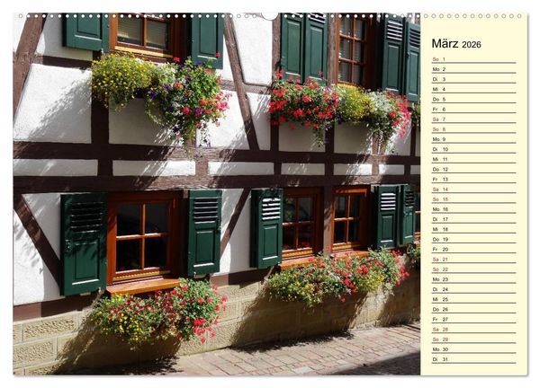 Produktbild: Unterwegs in Bietigheim-Bissingen (hochwertiger Premium Wandkalender 2026 DIN A2 quer), Kunstdruck in Hochglanz