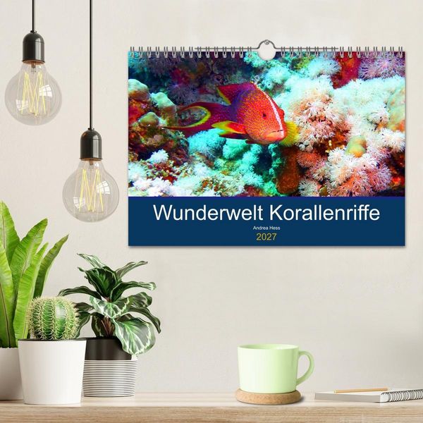 Produktbild: Wunderwelt Korallenriffe (Wandkalender 2027 DIN A4 quer), CALVENDO Monatskalender