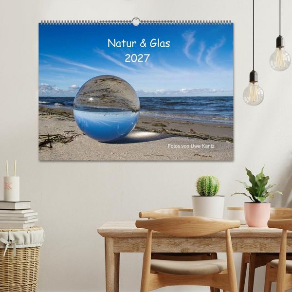 Produktbild: Natur und Glas (Wandkalender 2027 DIN A2 quer), CALVENDO Monatskalender