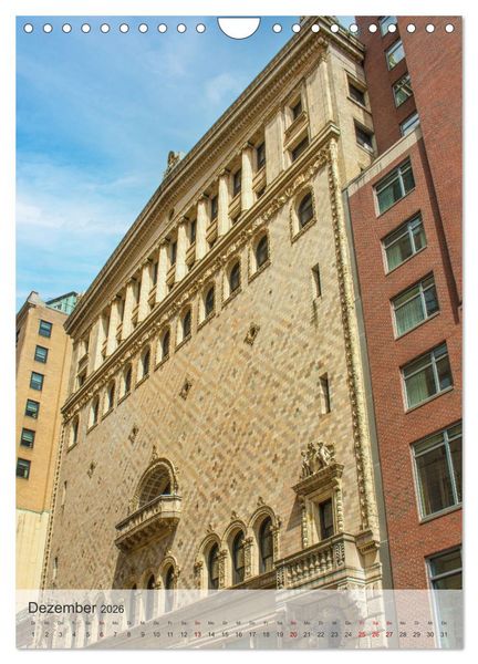 Produktbild: USA - Historisches Boston (Wandkalender 2026 DIN A4 hoch), CALVENDO Monatskalender