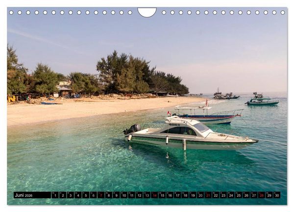 Produktbild: Indonesien: Gili Inseln (Wandkalender 2026 DIN A4 quer), CALVENDO Monatskalender