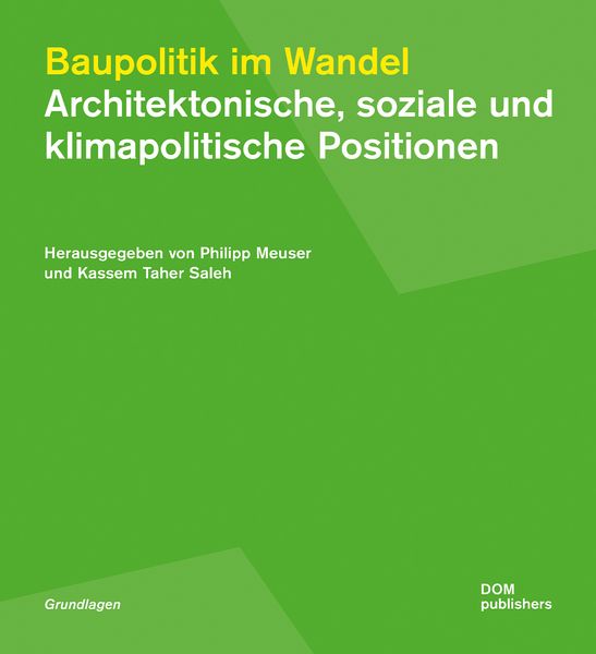 Produktbild: Baupolitik im Wandel