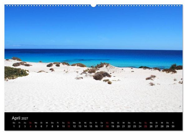 Produktbild: Fuerteventura (hochwertiger Premium Wandkalender 2027 DIN A2 quer), Kunstdruck in Hochglanz