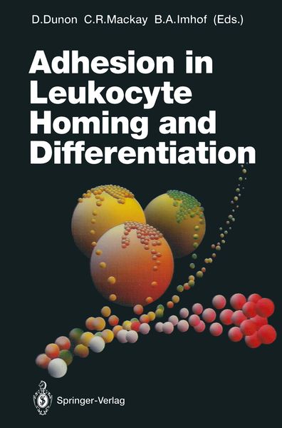 Produktbild: Adhesion in Leukocyte Homing and Differentiation
