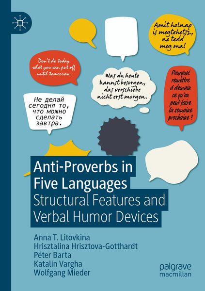 Produktbild: Anti-Proverbs in Five Languages