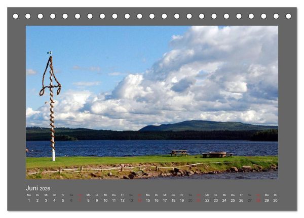 Produktbild: SKANDINAVIEN (Tischkalender 2026 DIN A5 quer), CALVENDO Monatskalender
