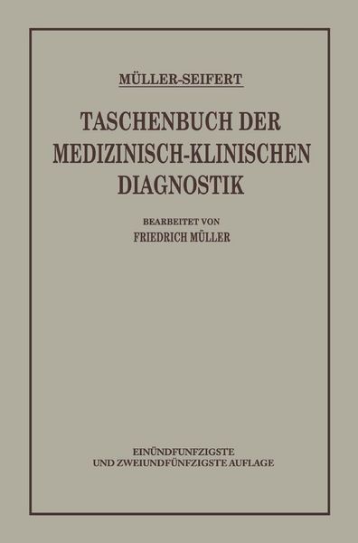 Produktbild: Taschenbuch der Medizinisch-Klinischen Diagnostik