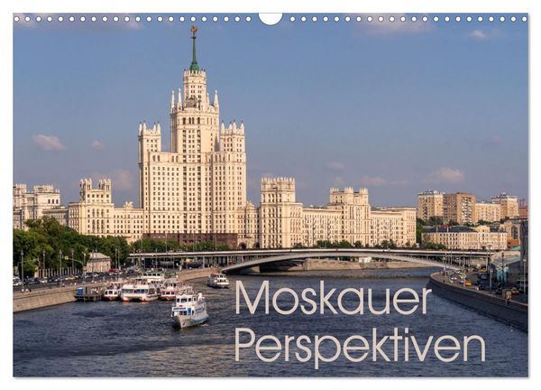 Moskauer Perspektiven (Wandkalender 2026 DIN A3 quer), CALVENDO Monatskalender