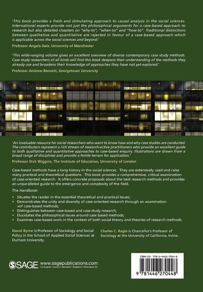 Produktbild: The SAGE Handbook of Case-Based Methods
