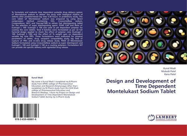 Produktbild: Design and Development of Time Dependent Montelukast Sodium Tablet