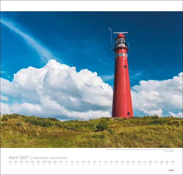 Produktbild: Faszination Leuchtt&uuml;rme Edition Kalender 2027 - An den Grenzen der Landschaft