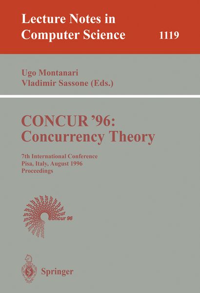 Produktbild: CONCUR '96: Concurrency Theory