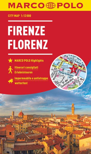 MARCO POLO Cityplan Florenz 1:12.000