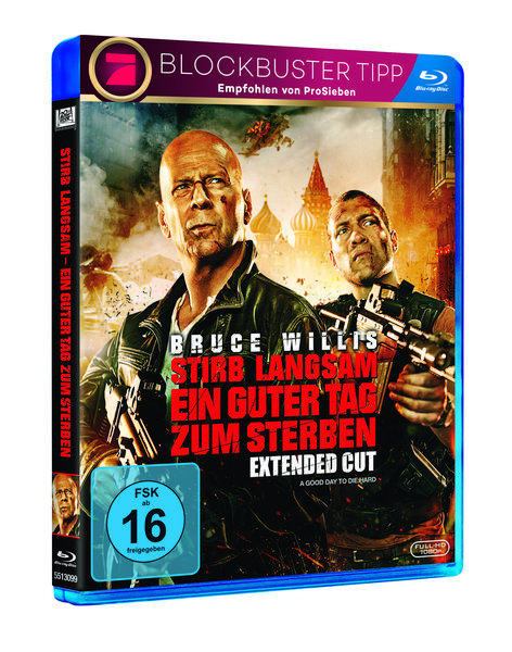 Stirb Langsam 5 - Ein guter Tag zum Sterben (Blu-ray) [Enthält Kinofassung + Extended Cut]