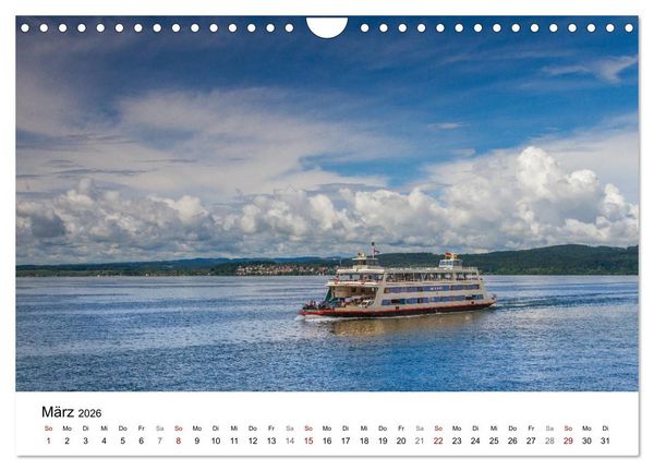 Produktbild: Klosterinsel Reichenau - UNESCO-Welterbe am Bodensee (Wandkalender 2026 DIN A4 quer), CALVENDO Monatskalender