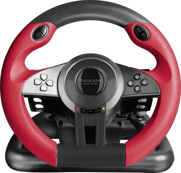 SPEEDLINK TRAILBLAZER Racing Wheel for PC/PS4/PS3/Xbox Series X/S/One/Switch/OLED, black