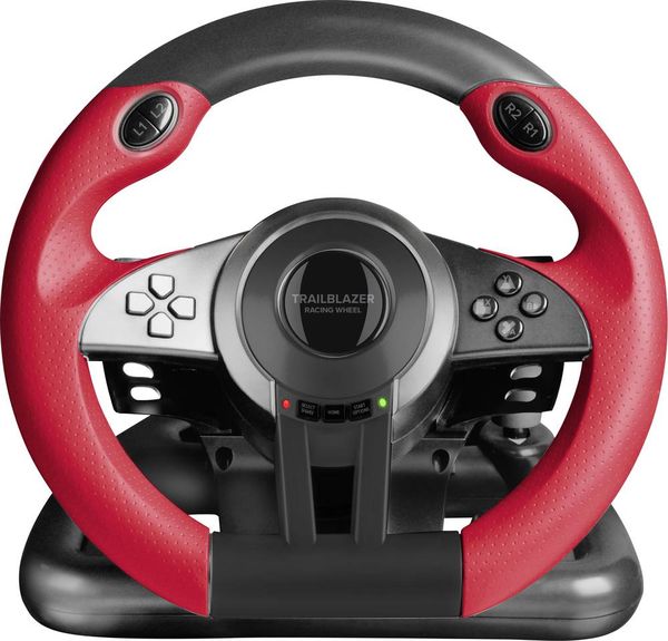 SPEEDLINK TRAILBLAZER Racing Wheel for PC/PS4/Xbox Series X/S/One/Switch 2/Switch/OLED, black