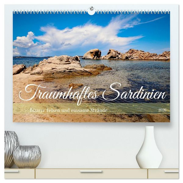 Produktbild: Traumhaftes Sardinien (hochwertiger Premium Wandkalender 2026 DIN A2 quer), Kunstdruck in Hochglanz