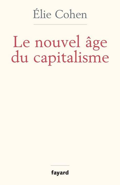Produktbild: Le nouvel &acirc;ge du capitalisme