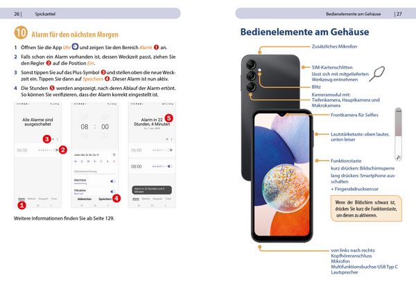 Produktbild: Samsung Galaxy A14 5G - F&uuml;r Einsteiger ohne Vorkenntnisse