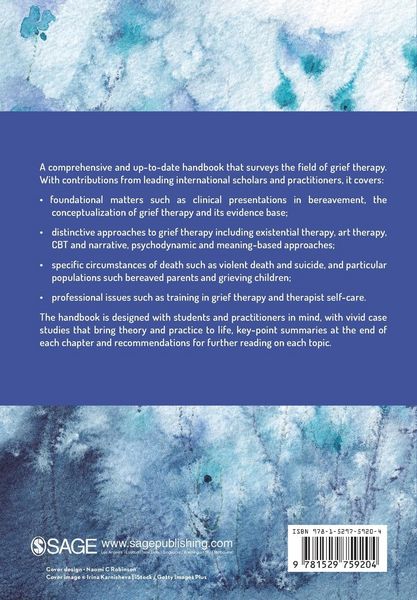 Produktbild: The Handbook of Grief Therapies