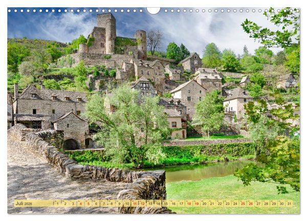 Produktbild: Cevennen - Sch&ouml;ne alte Welt (Wandkalender 2026 DIN A3 quer), CALVENDO Monatskalender