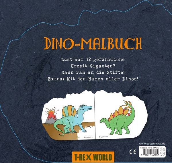 Produktbild: Dino-Malbuch - T-Rex World