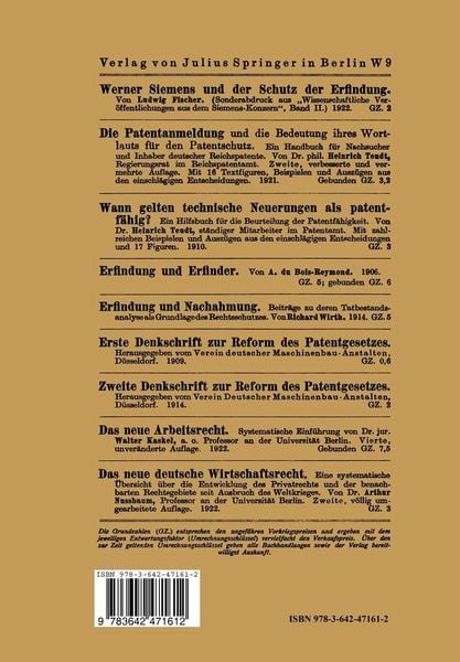 Produktbild: Die Arbeit des Patentingenieurs