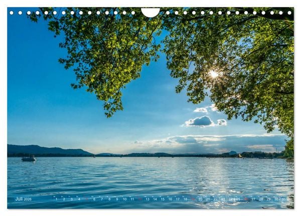 Produktbild: Farbenfroh Bodensee (Wandkalender 2026 DIN A4 quer), CALVENDO Monatskalender