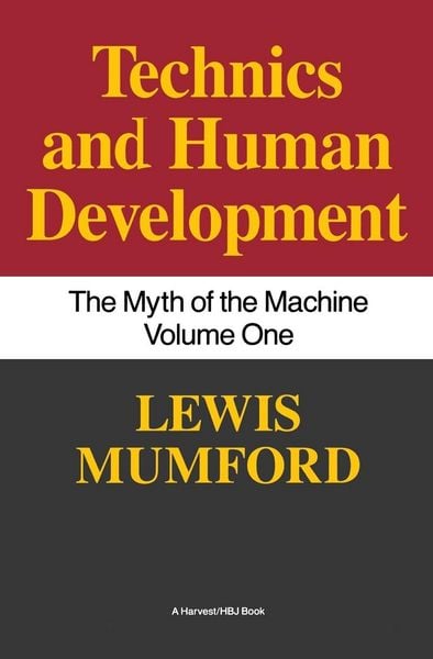 Produktbild: Technics and Human Development