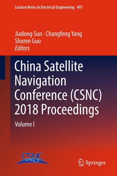 Produktbild: China Satellite Navigation Conference (CSNC) 2018 Proceedings