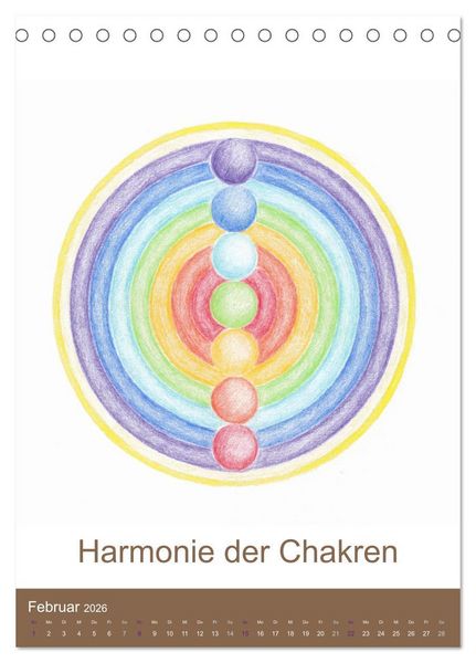 Produktbild: Atlantisheilsymbole (Tischkalender 2026 DIN A5 hoch), CALVENDO Monatskalender