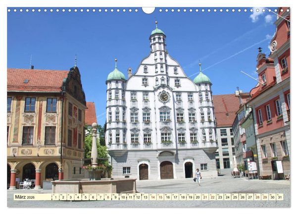 Produktbild: Unterwegs in Memmingen (Wandkalender 2026 DIN A3 quer), CALVENDO Monatskalender