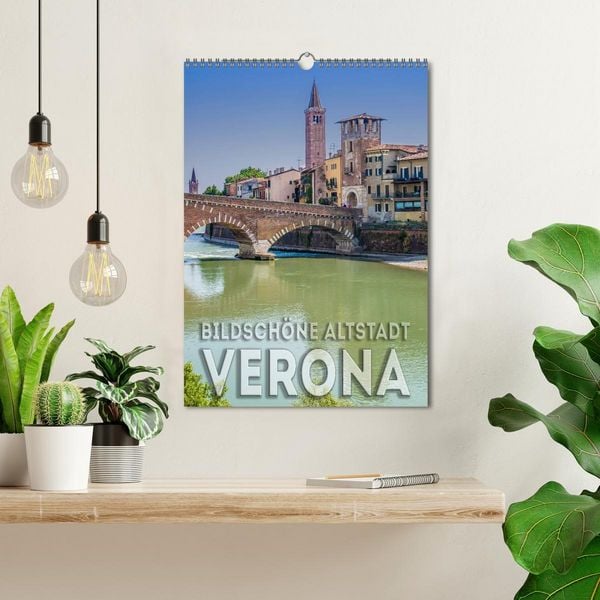 Produktbild: VERONA Bildsch&ouml;ne Altstadt (Wandkalender 2026 DIN A3 hoch), CALVENDO Monatskalender
