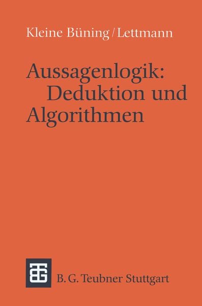 Produktbild: Aussagenlogik: Deduktion und Algorithmen