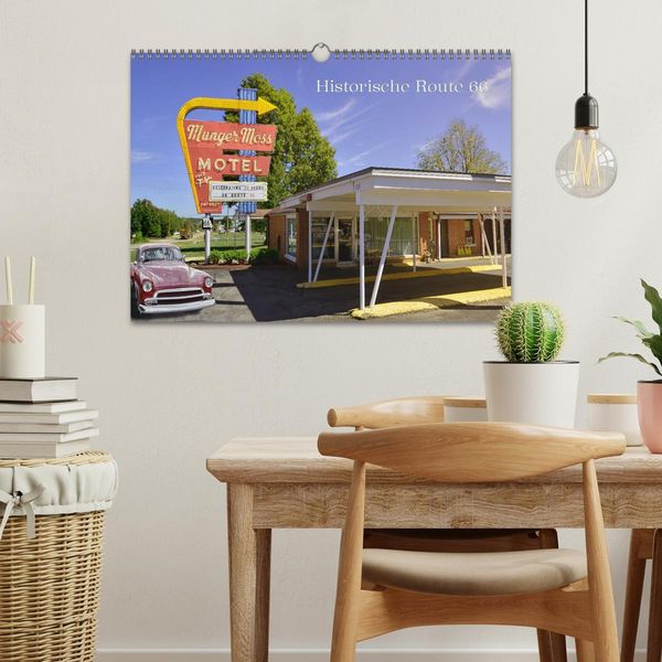 Produktbild: Historic Route 66 - National Scenic Byway (Wandkalender 2026 DIN A3 quer), CALVENDO Monatskalender