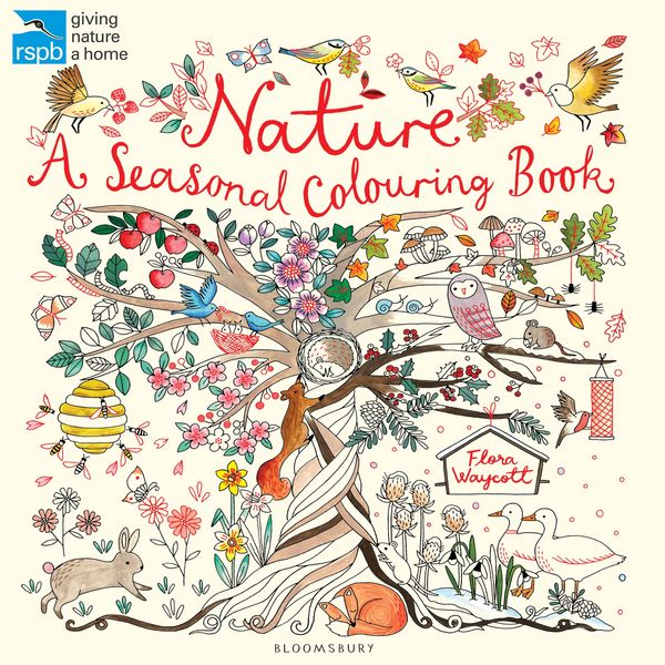 Produktbild: RSPB Nature: A Seasonal Colouring Book