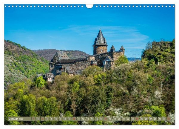 Produktbild: Burgen und Festungen am Mittelrhein (Wandkalender 2027 DIN A3 quer), CALVENDO Monatskalender