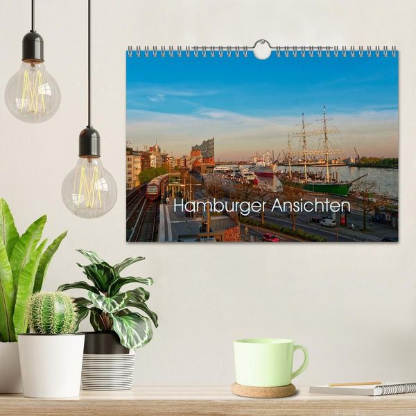 Produktbild: Hamburger Ansichten (Wandkalender 2027 DIN A4 quer), CALVENDO Monatskalender